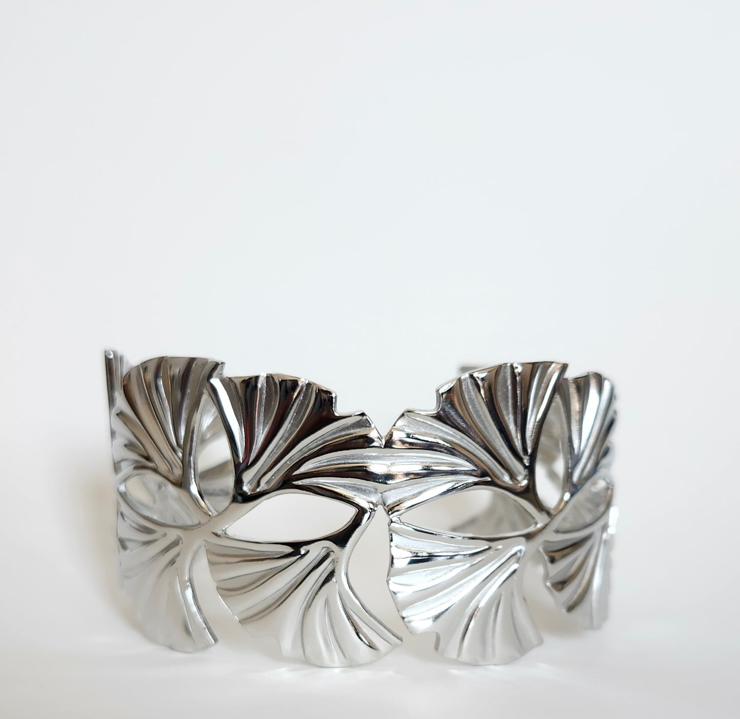 Bracelet jonc gingko