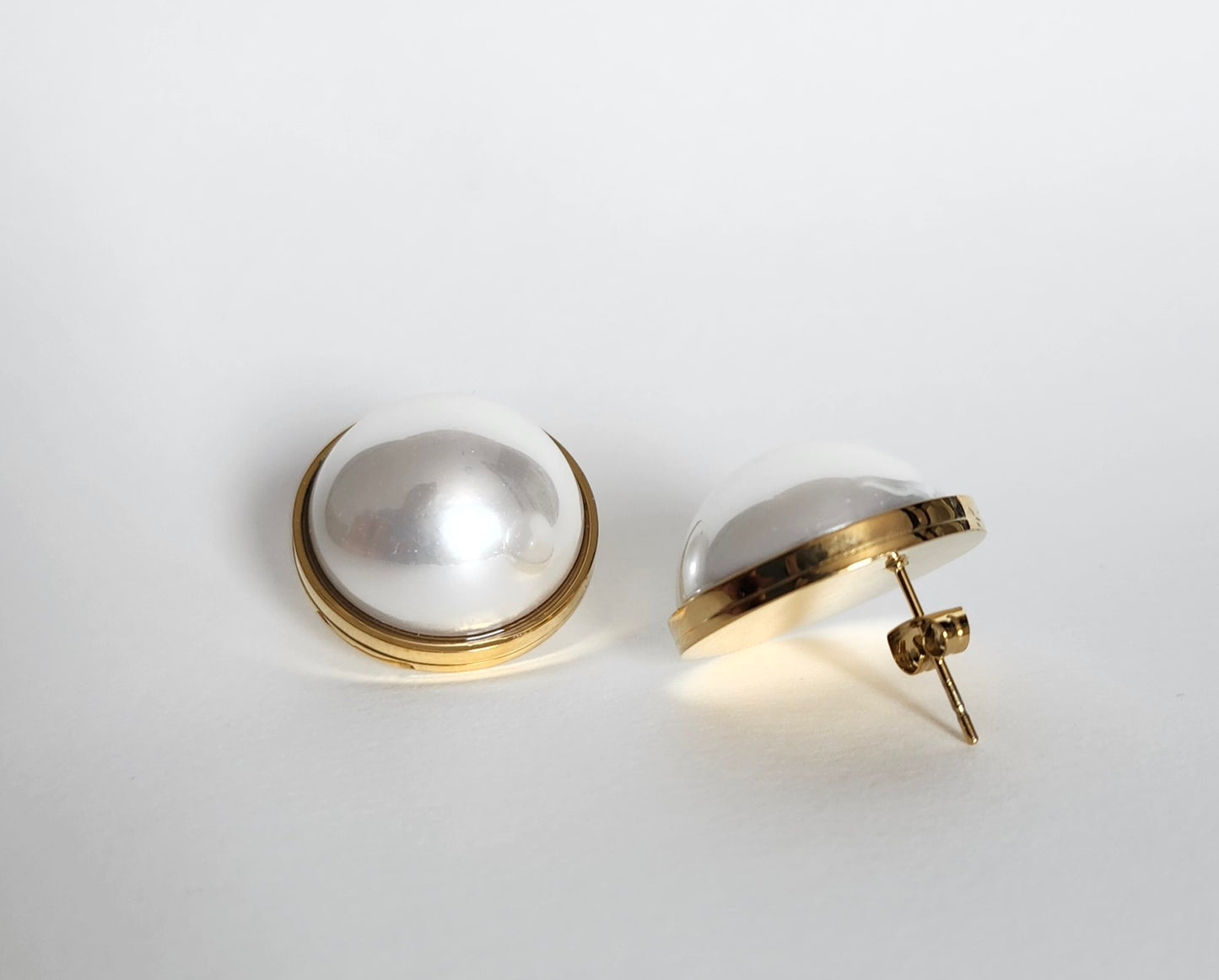 Boucle d'oreille perle