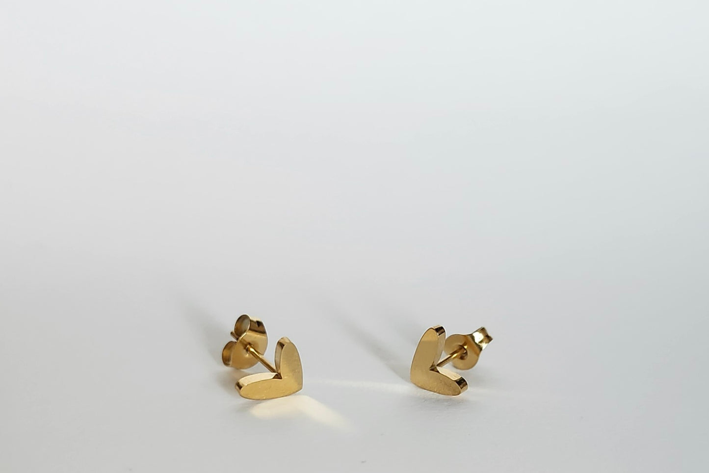 Boucle d'oreille Coeur doré