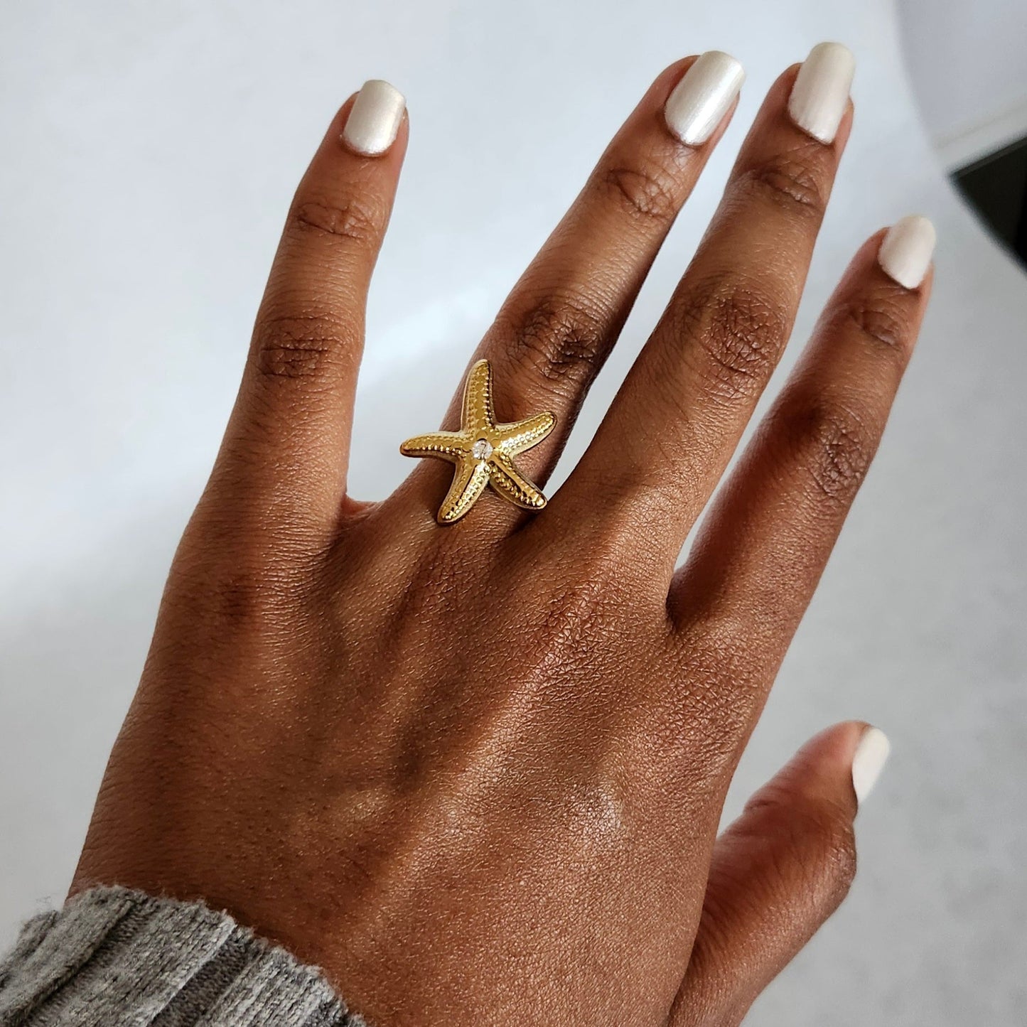 Bague étoile de mer