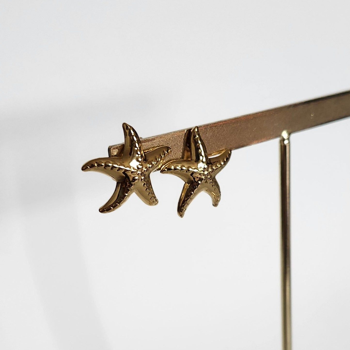 Boucle d'oreille étoile de mer