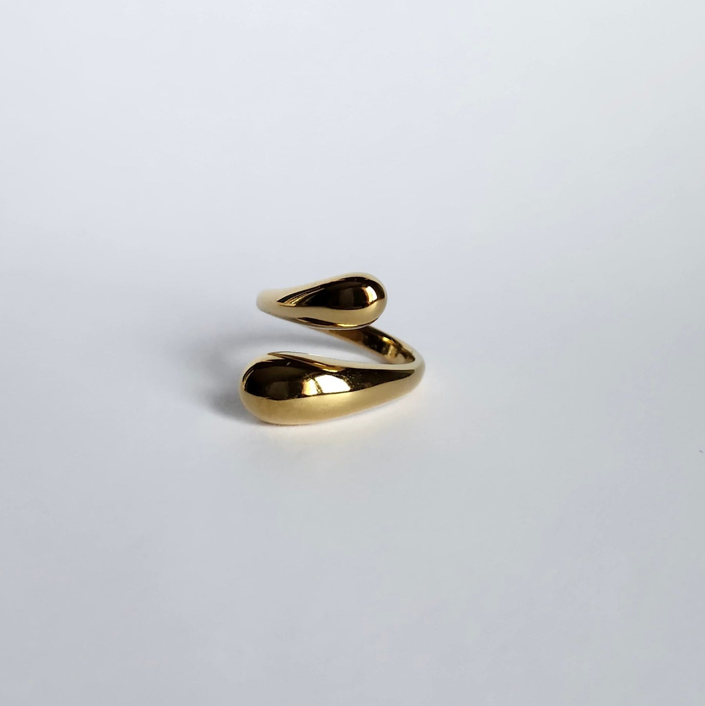 Bague Goutte doré