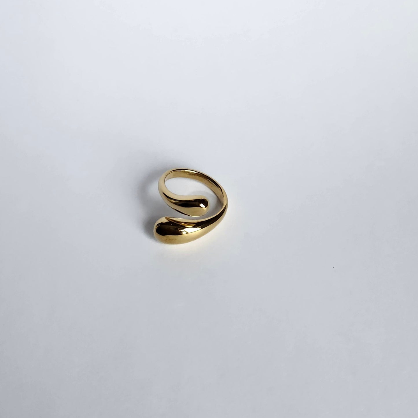 Bague Goutte doré