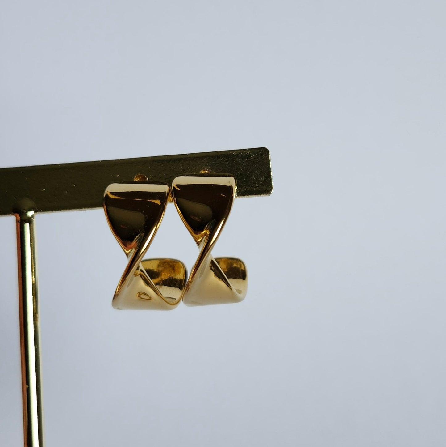 Boucles d'oreilles croisé