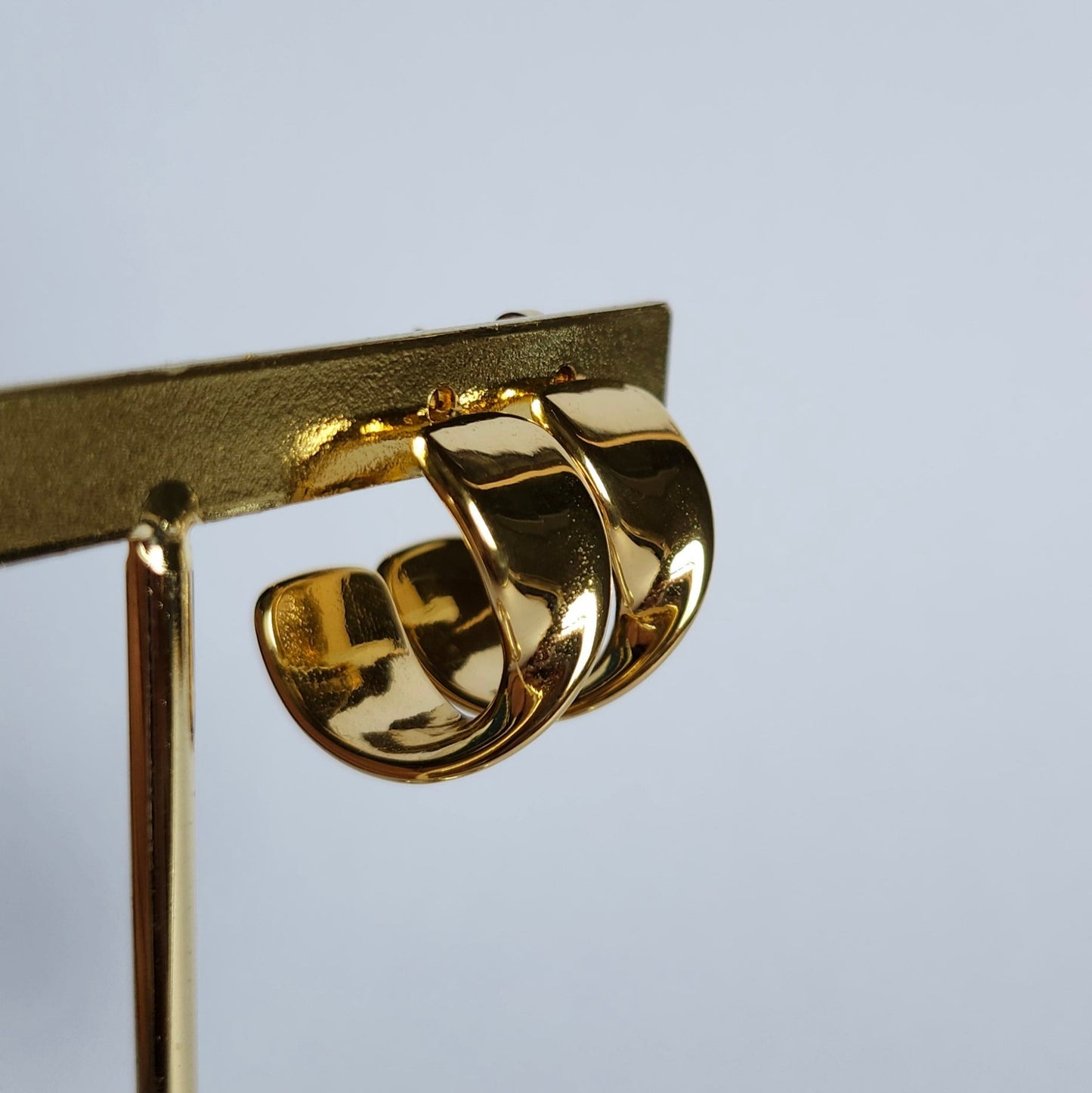 Boucles d'oreilles croisé