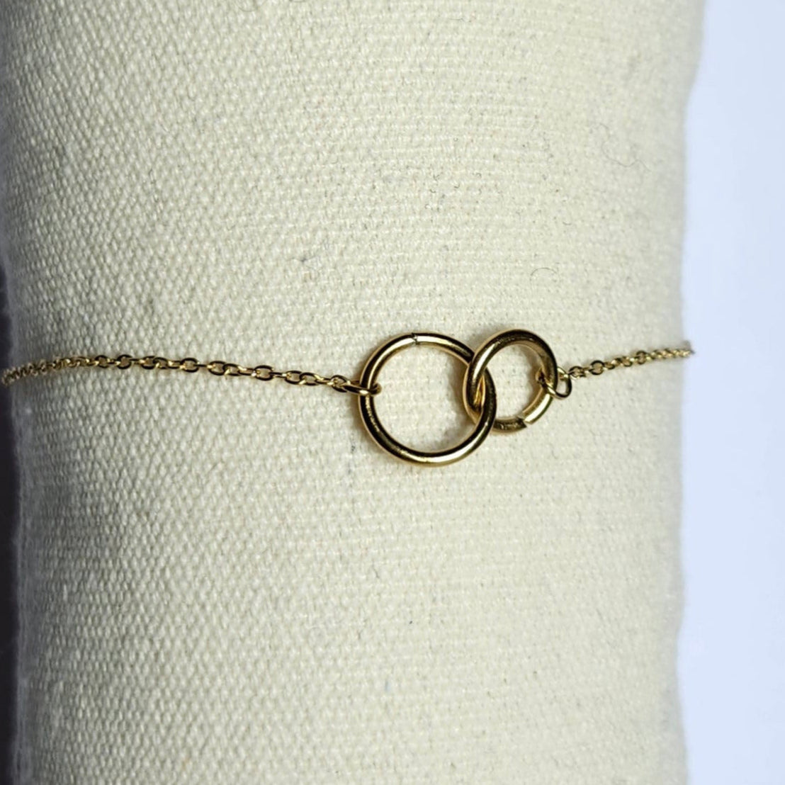 Bracelet double anneau