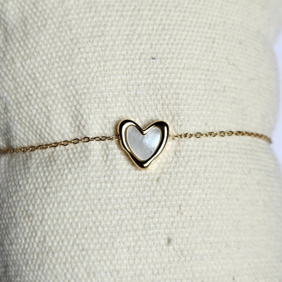 Bracelet fin Coeur