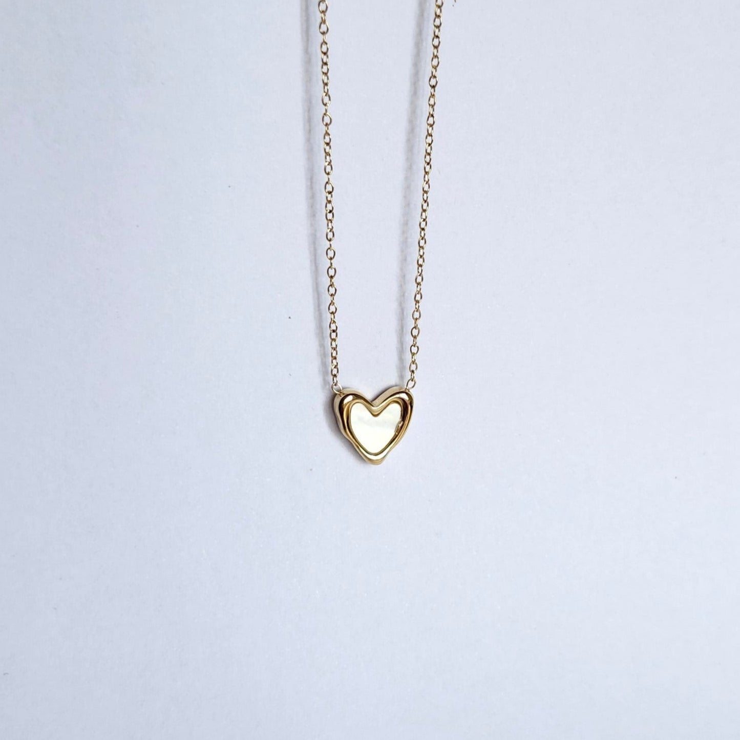 Collier fin Coeur