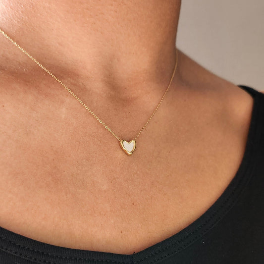 Collier fin Coeur