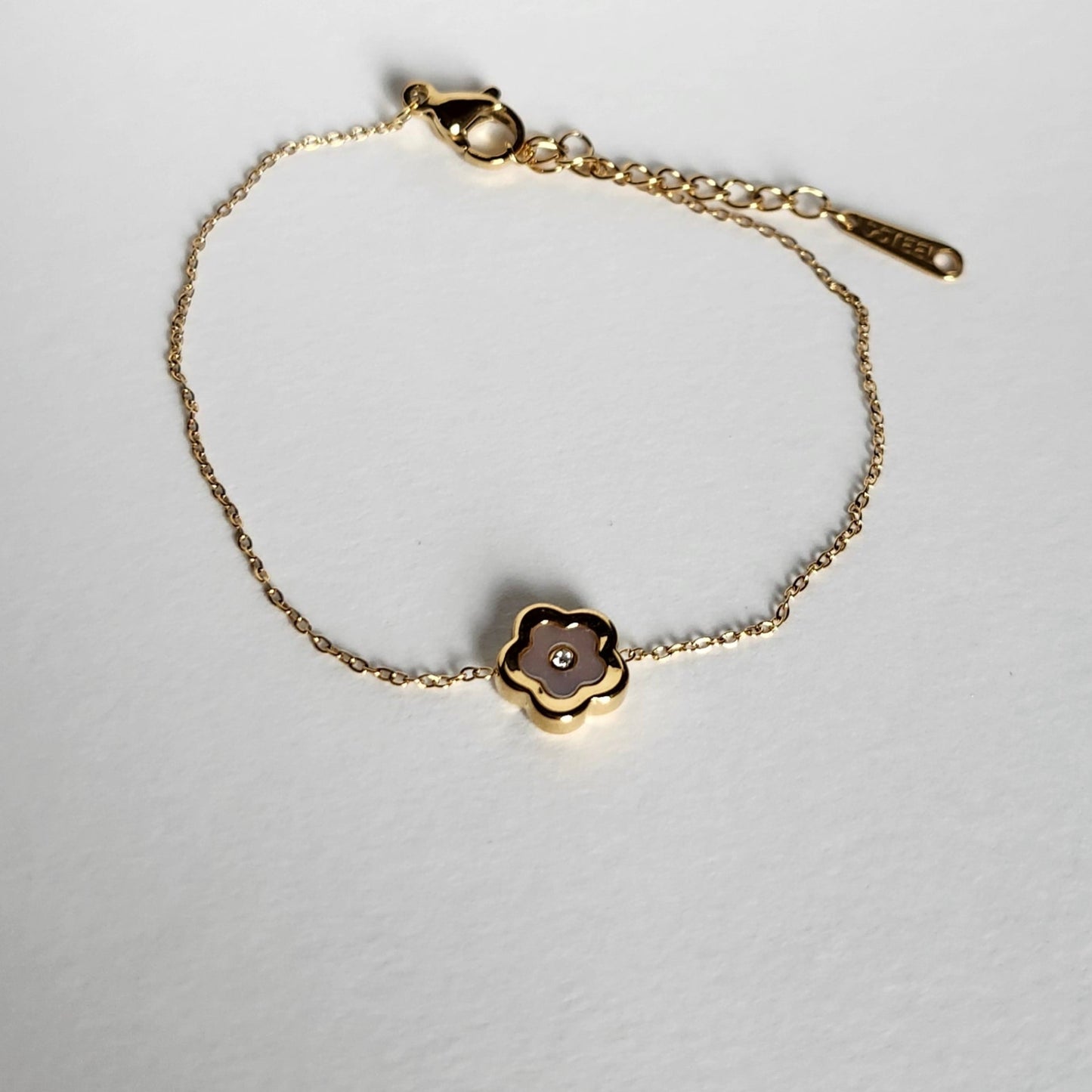 Bracelet fin Fleur