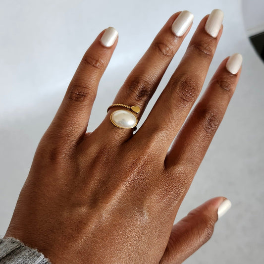 Bague Perle