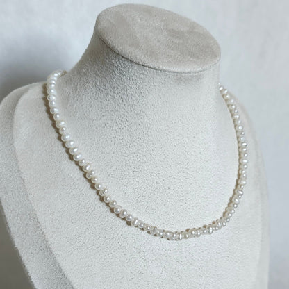 Collier perle naturelle d'eau douce