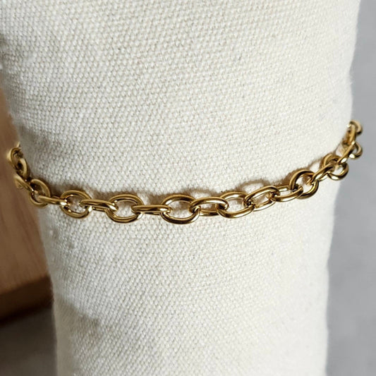 Bracelet Charms chaîne arrondi