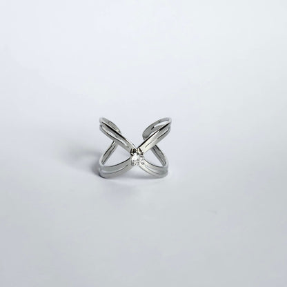 Bague Infini strass