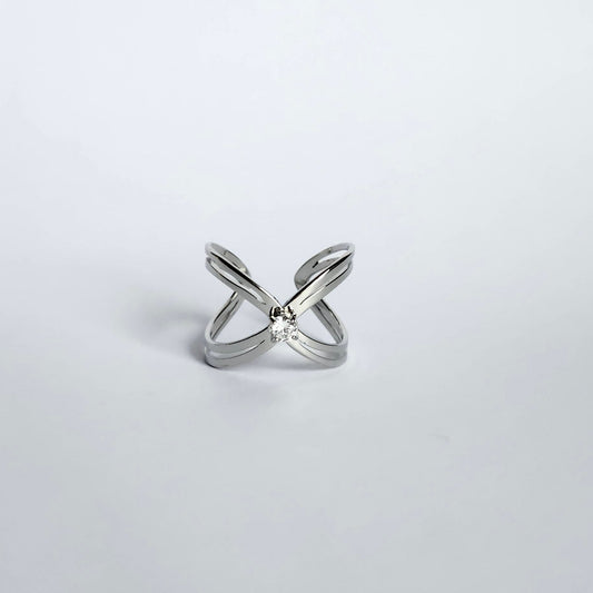 Bague Infini strass