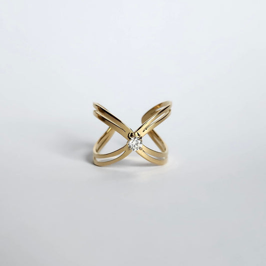 Bague Infini strass