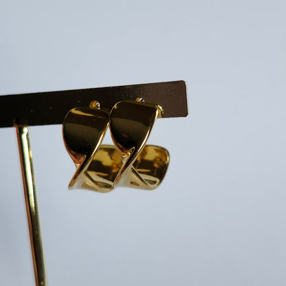 Boucles d'oreilles croisé