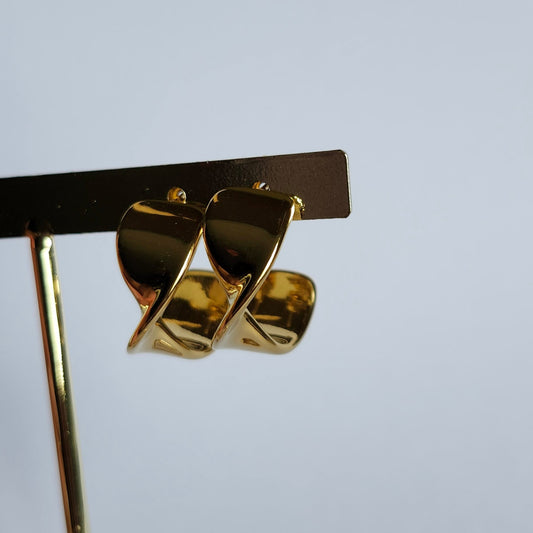 Boucles d'oreilles croisé