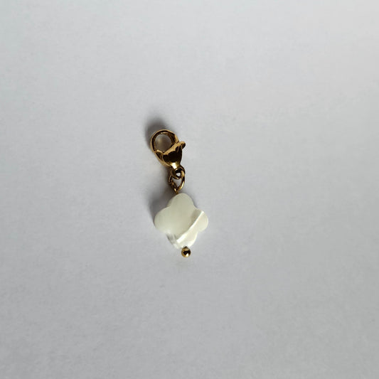 Charm trèfle blanc