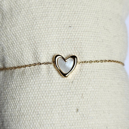 Bracelet fin Coeur