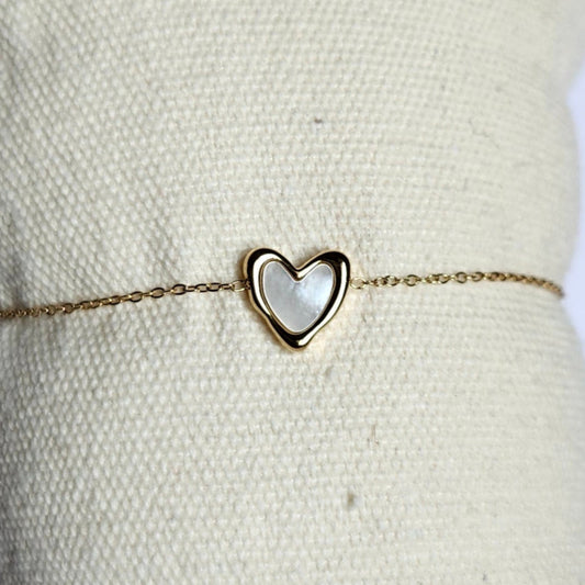 Bracelet fin Coeur