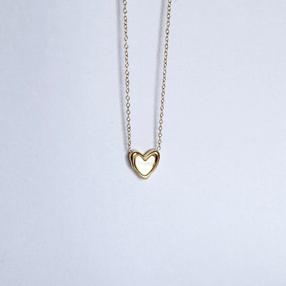Collier fin Coeur