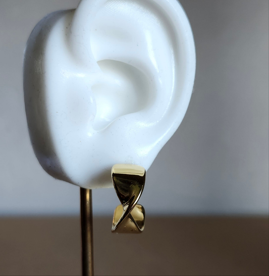 Boucles d'oreilles croisé