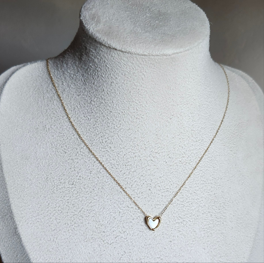 Collier fin Coeur