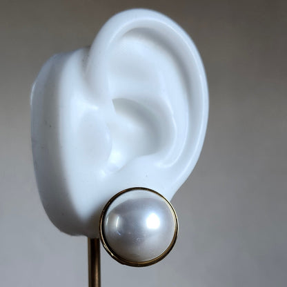 Boucle d'oreille perle
