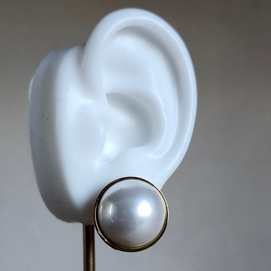 Boucle d'oreille perle