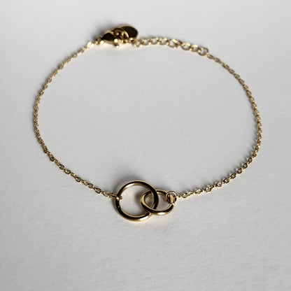 Bracelet double anneau