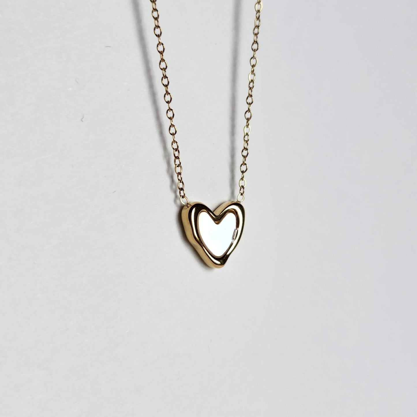 Collier fin Coeur