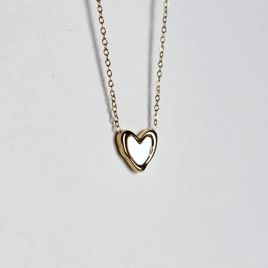 Collier fin Coeur